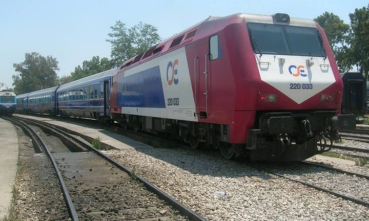 Τρένο παρέσυρε σκύλο και ακινητοποιήθηκε στη Λάρισα